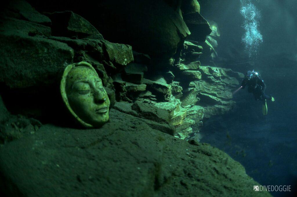 Underwater Snapshots of Blue Hole, NM - DiveDoggie, LLC